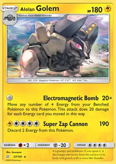Alolan Golem 037/181