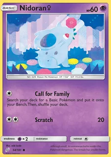 Nidoran♀ 054/181