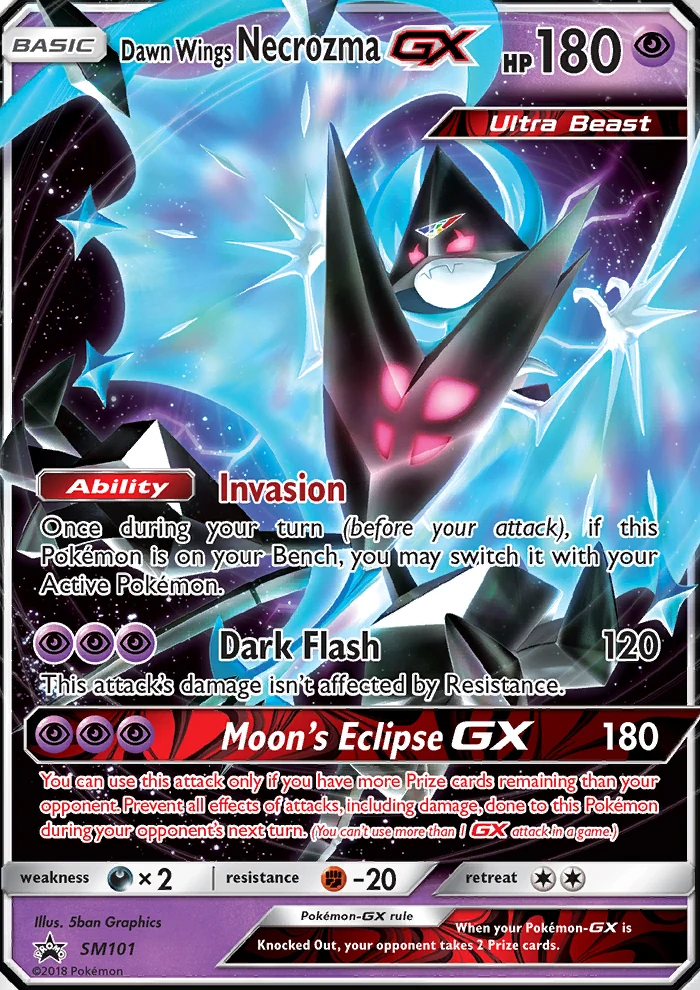 Dawn Wings Necrozma GX SM Black Star Promos Price