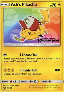 Ash's Pikachu SM108/248
