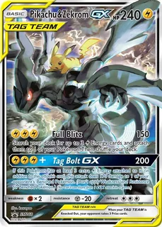 Pikachu & Zekrom GX SM168/248
