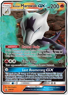 Alolan Marowak GX SM187/248