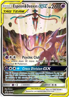 Espeon & Deoxys GX SM240/248