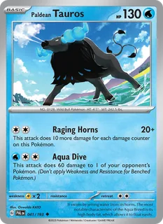 Paldean Tauros 041/193
