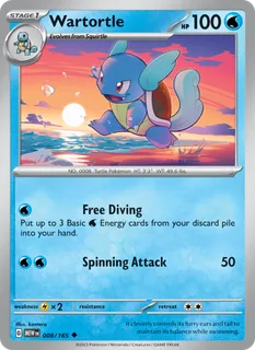 Wartortle 008/165