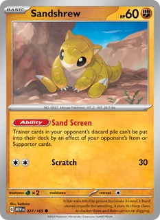 Sandshrew 027/165