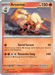 Arcanine 059/165