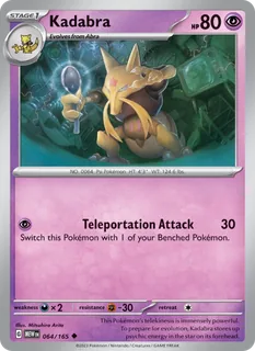 Kadabra 064/165