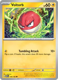 Voltorb 100/165