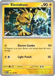 Electabuzz 125/165