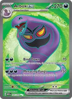 Arbok ex 185/165