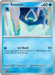 Snorunt 037/182