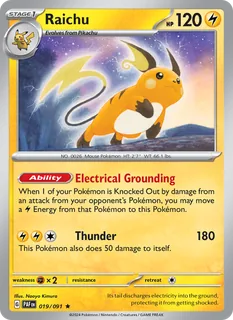 Raichu 019/91
