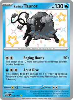 Paldean Tauros 120/91