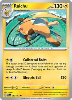Raichu 052/162