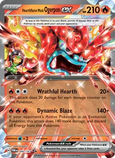 Hearthflame Mask Ogerpon ex 040/167