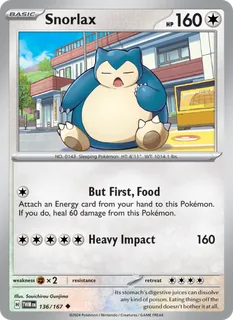 Snorlax 136/167