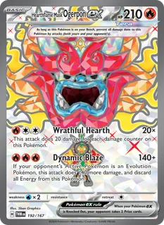 Hearthflame Mask Ogerpon ex 192/167