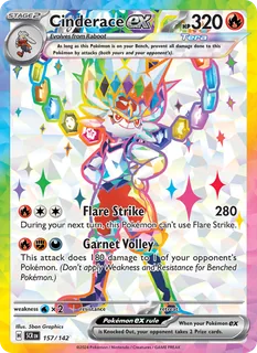 Cinderace ex 157/142