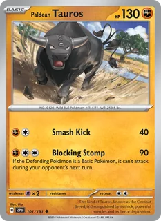 Paldean Tauros 101/191