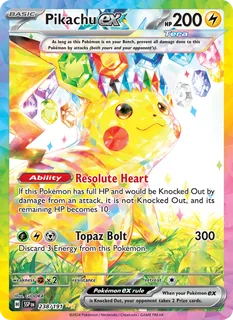 Pikachu ex 238/191