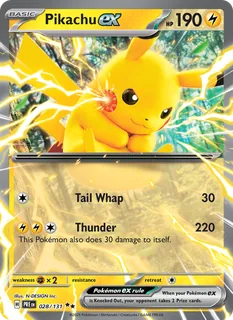 Pikachu ex 028/131