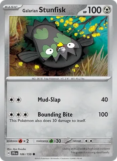 Galarian Stunfisk 106/159
