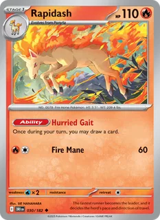 Rapidash 030/182