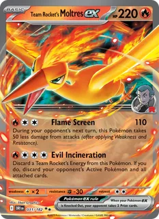 Team Rocket's Moltres ex 031/182