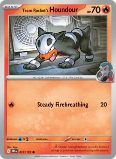 Team Rocket's Houndour 037/182