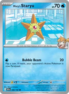 Misty's Staryu 046/182