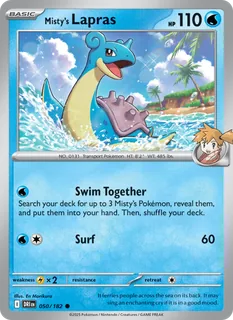Misty's Lapras 050/182