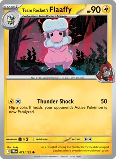 Team Rocket's Flaaffy 073/182