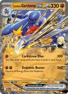 Cynthia's Garchomp ex 104/182