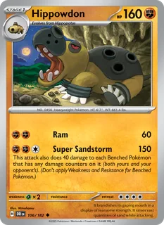 Hippowdon 106/182