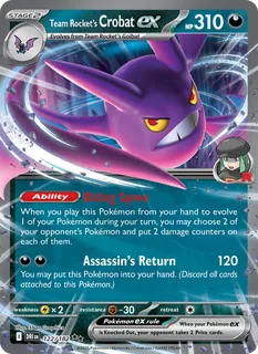 Team Rocket's Crobat ex 122/182