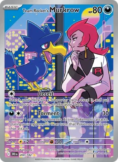 Team Rocket's Murkrow 200/182
