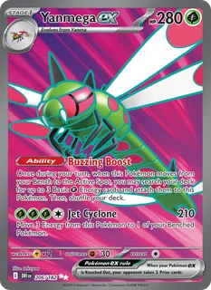 Yanmega ex 206/182