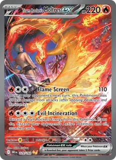 Team Rocket's Moltres ex 229/182