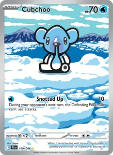 Cubchoo 109/86