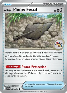 Antique Plume Fossil 079/86