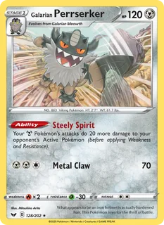 Galarian Perrserker 128/202