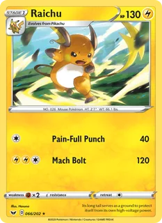 Raichu 066/202