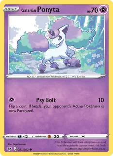 Galarian Ponyta 081/202