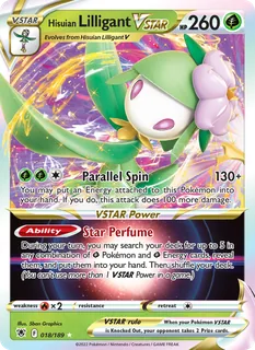 Hisuian Lilligant VSTAR 018/189