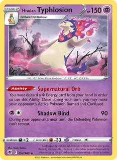 Hisuian Typhlosion 052/189