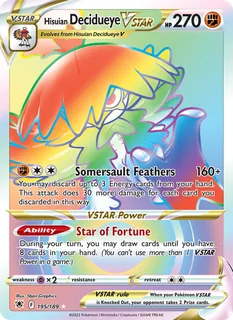 Hisuian Decidueye VSTAR 195/189