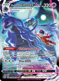 Shadow Rider Calyrex VMAX TG18/189