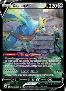 Zacian V TG21/189