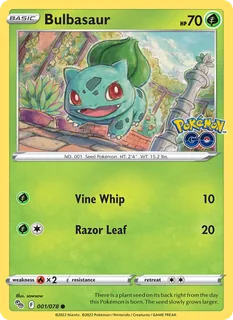 Bulbasaur 001/78